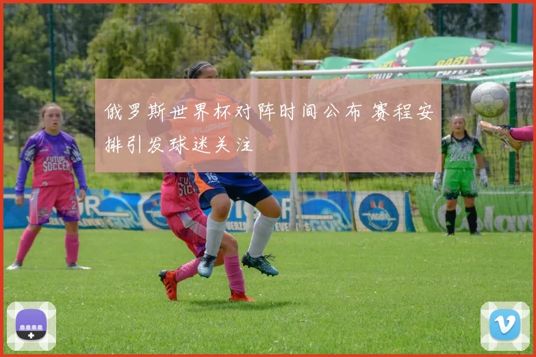 俄罗斯世界杯对阵时间公布 赛程安排引发球迷关注